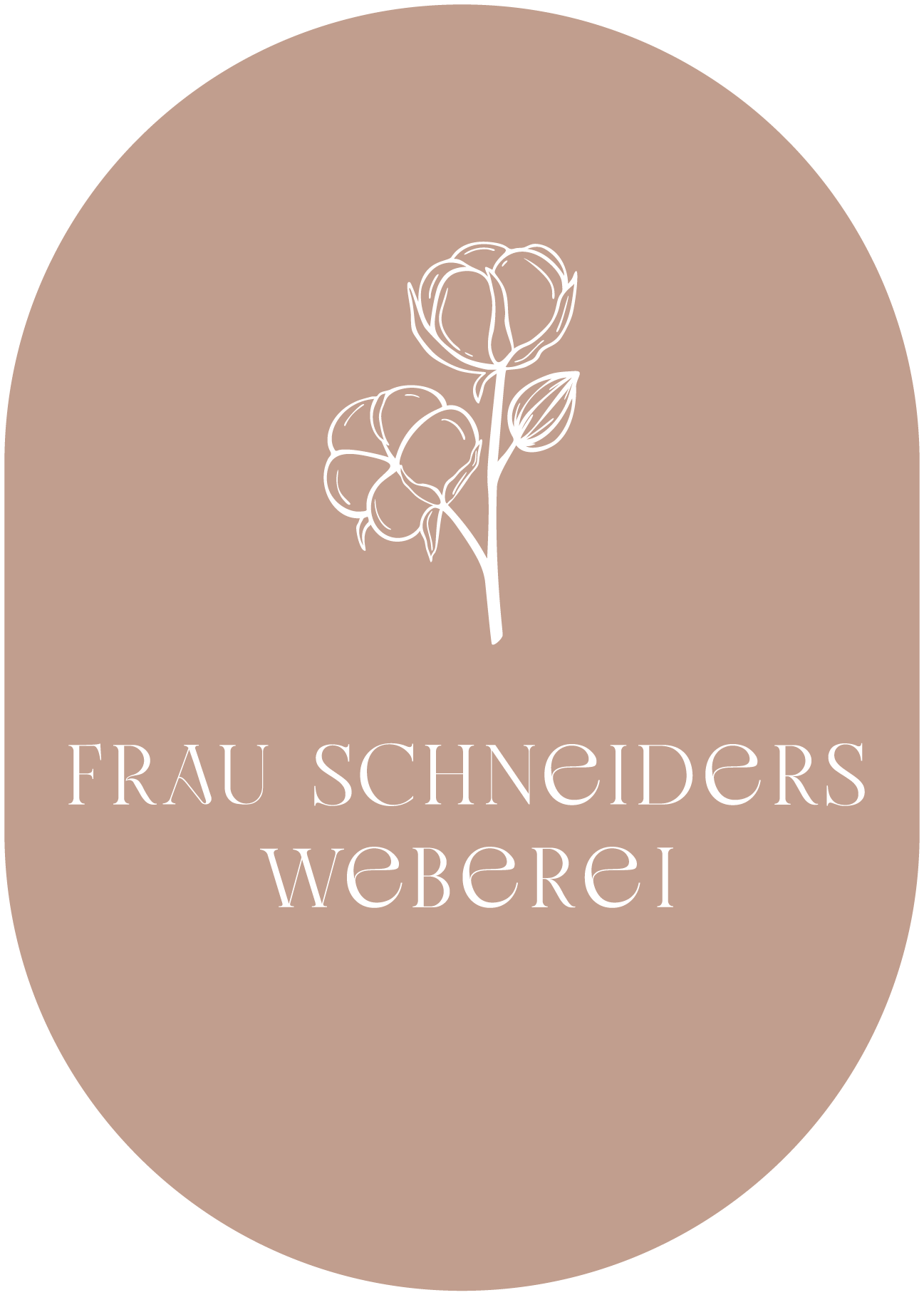 Frau Schneiders Weberei-Logo